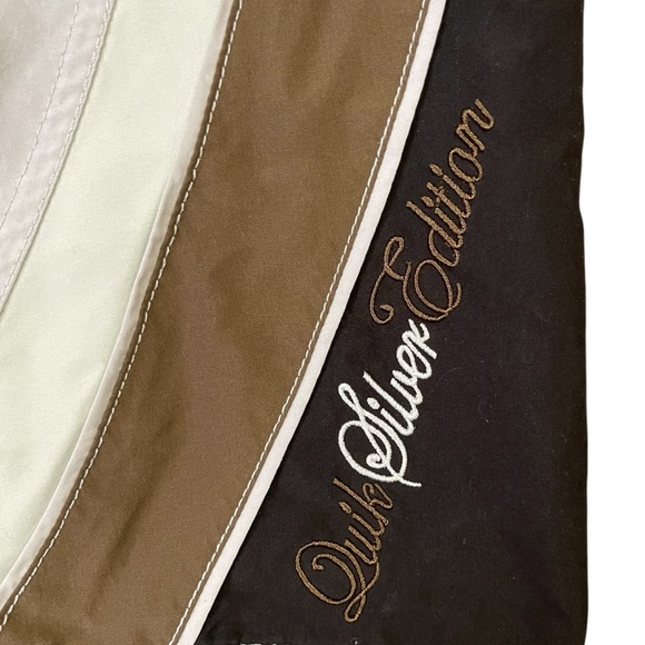 Surf Board Shorts Cream Mint Brown Black Board Shorts with Drawstring Waist - Picture 4 of 6